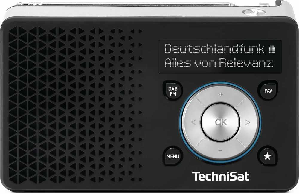 Radio TechniSat Technisat DigitRadio 1 ASA juoda/sidabrinė