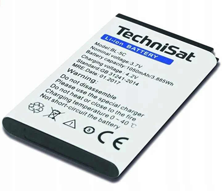 TechniSat BL-5C baterija su techniniais parametrais