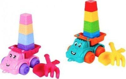 Technok smėlio rinkinys su savivartis 21 cm
