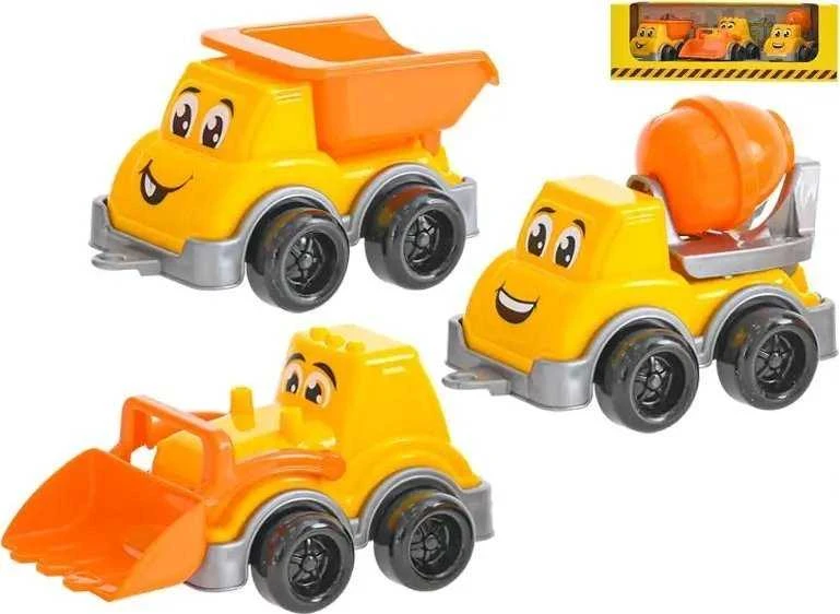 Technok mini statybos transporto rinkinys 3 vnt