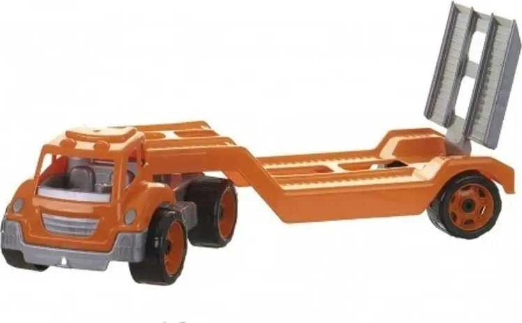 Technok Plastikinis tralas - autovežis 79 cm (oranžinis)