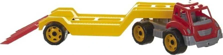 Technok Plastikinis tralas - autovežis 79 cm (oranžinis)
