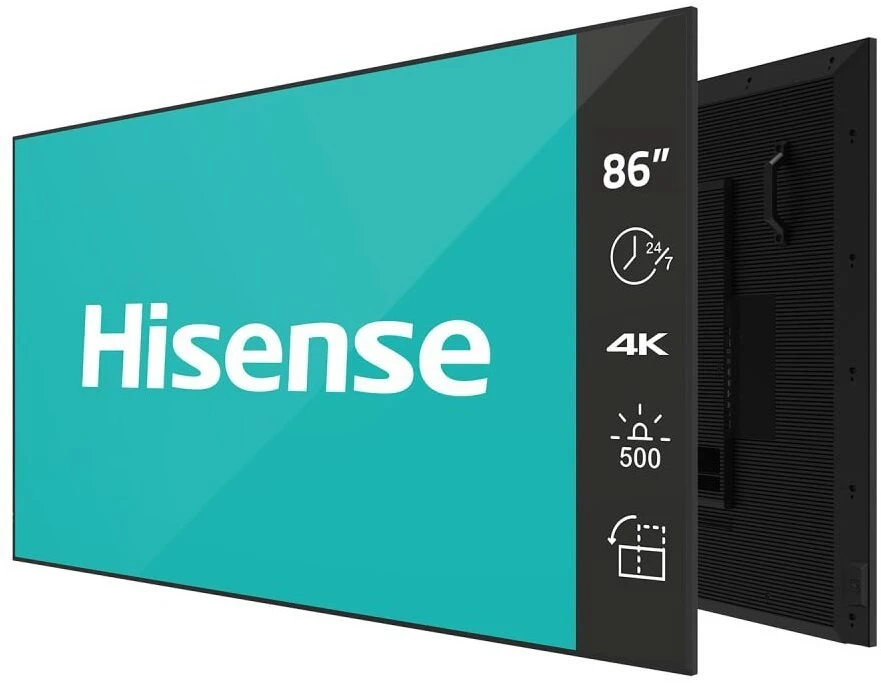 Monitorius Hisense Televizorius Technologia Dotyku 86DM66D IPS 86'' Ultra HD Android 11