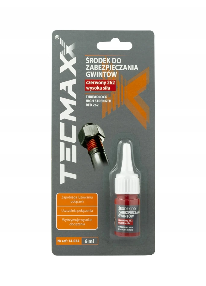 TECMAXX SRIEGIŲ KLIJAI RAUDONI – NUOLATINIAI 6ml