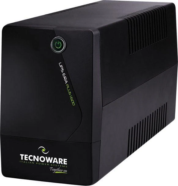 UPS|TECNOWARE|1200 W|1600 VA|Bangos formos tipas Sinewave|LineInteractive|1 fazės fazė|Stalinis kompiuteris/pjedestalas|FGCERAPL1602SCH