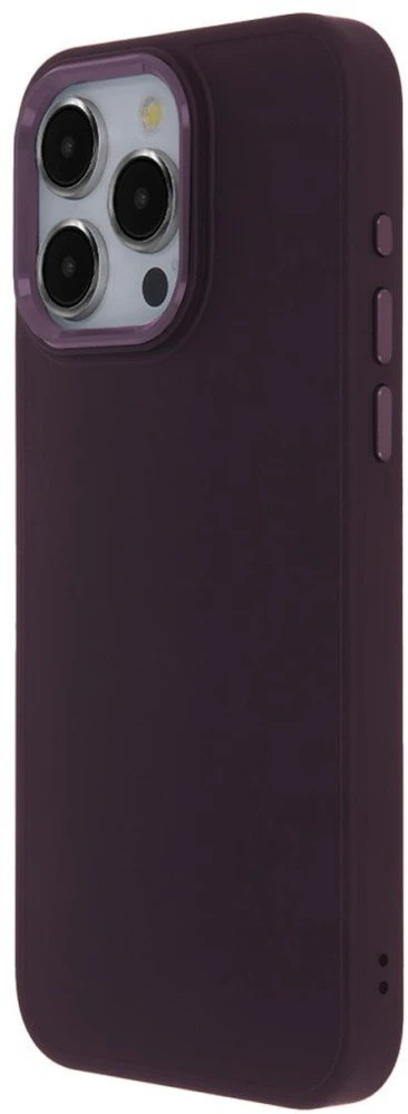 „Telforceone“ satininis elegantiškas dėklas, skirtas „iPhone 13 6,1“ bordo spalvos