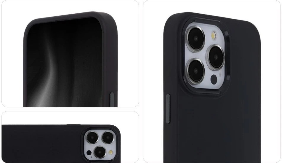Dėklas Tecto Shield Telforceone Satin Elegant Case for iPhone 11 juodas