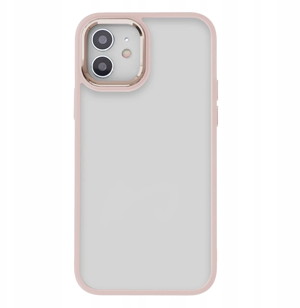 Tecto Shield „Telforceone“ satininis elegantiškas matinis dėklas, skirtas „iPhone 11“, rožinis