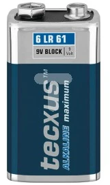 Tecxus Bateria 9V Block 1 vnt.
