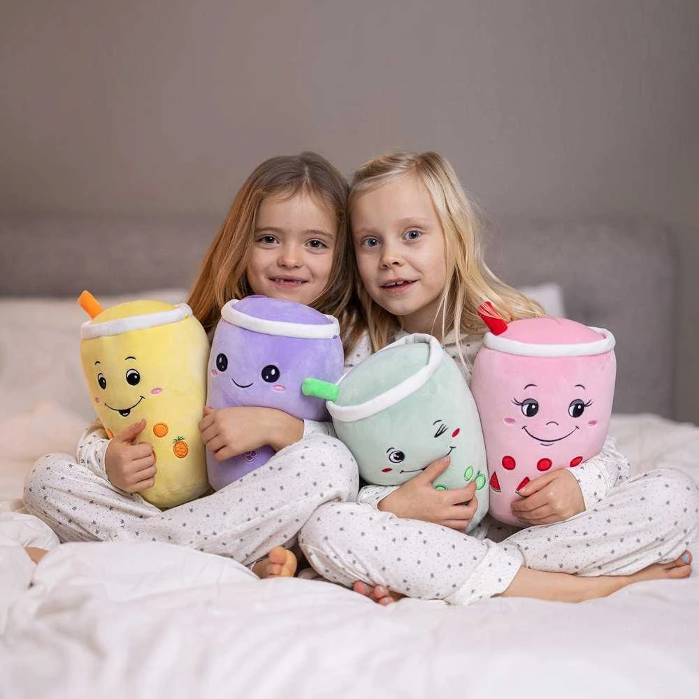 Teddykompaniet TEDDYKOMPANIET SQUEEZIE BUBBLE TEA KRIUŠKĖ 30CM 7331626042239