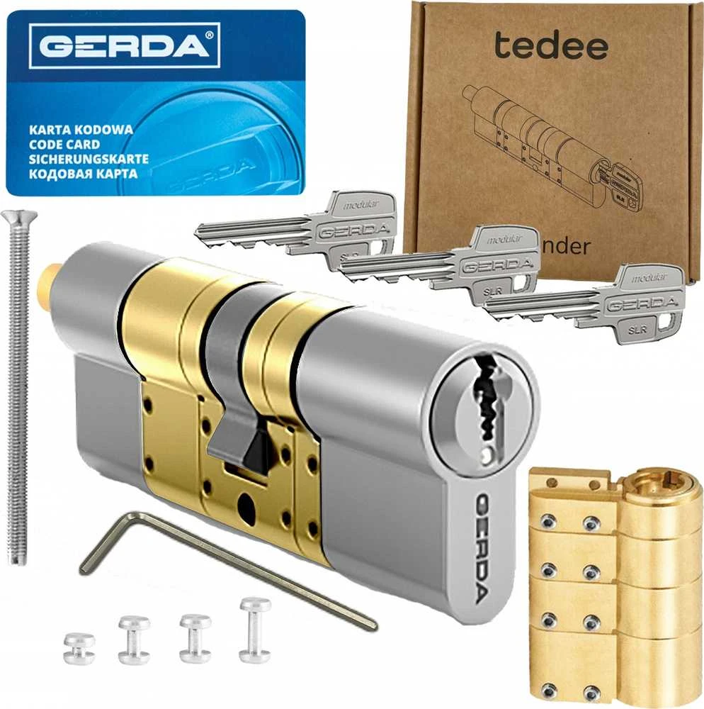 Tedee spynai Gerda SLR modulinis cilindras Type C 30-61mm / 37-68mm