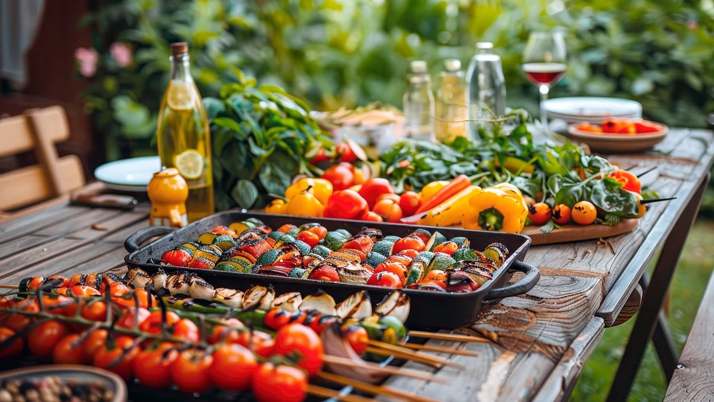 Teesa BBQ 5006 MASTER dujinis grilis - 5 degikliai - vieta cilindrui