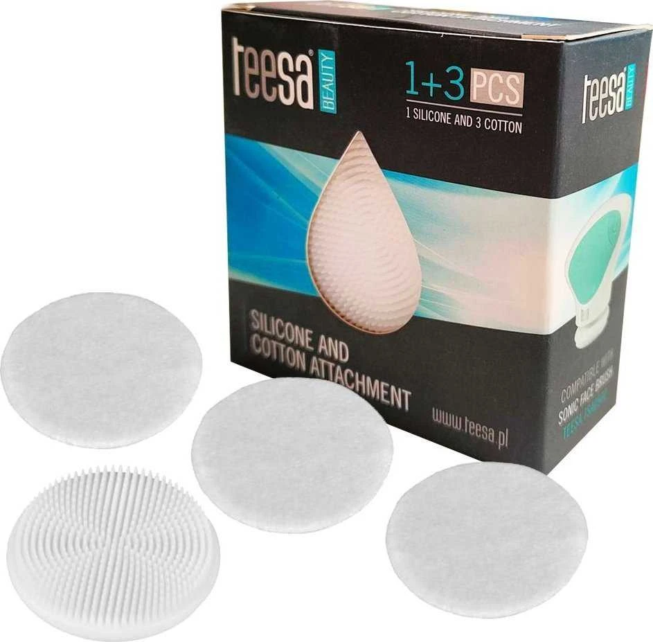 Teesa Silikoninis ir medvilninis dangtelis TSA0502 dantų šepetėliui