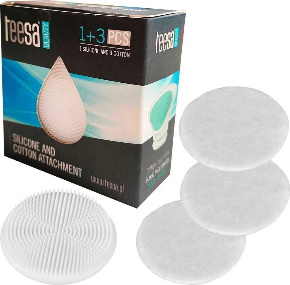 Teesa Silikoninis ir medvilninis dangtelis TSA0502 dantų šepetėliui