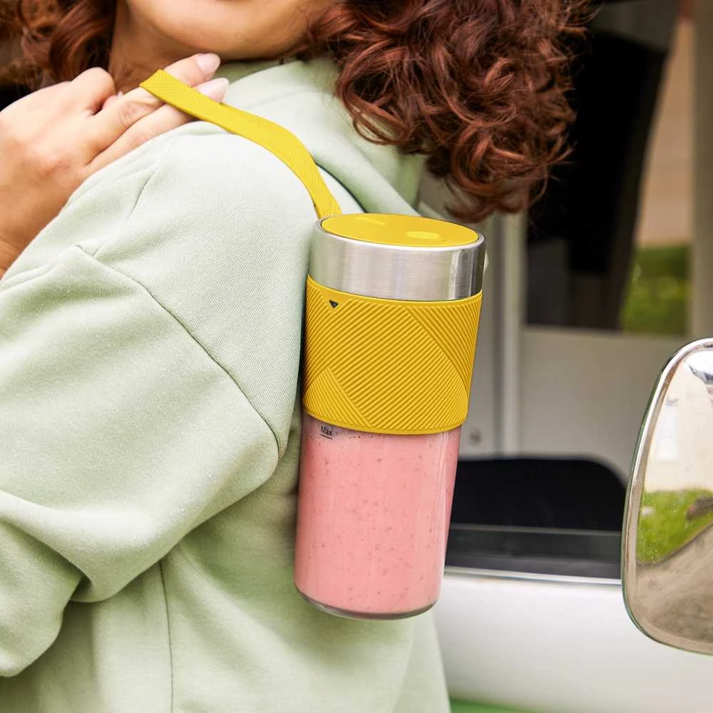 Nešiojama belaidė kokteillinė Tefal Lightmix BL1C0230, 300 ml, geltonos spalvos