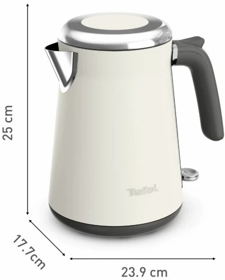 Tefal Collection KI666AE0 electric virdulys 1.7 L 2400 W Ivory