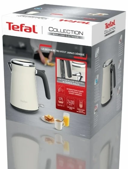 Tefal Collection KI666AE0 electric virdulys 1.7 L 2400 W Ivory