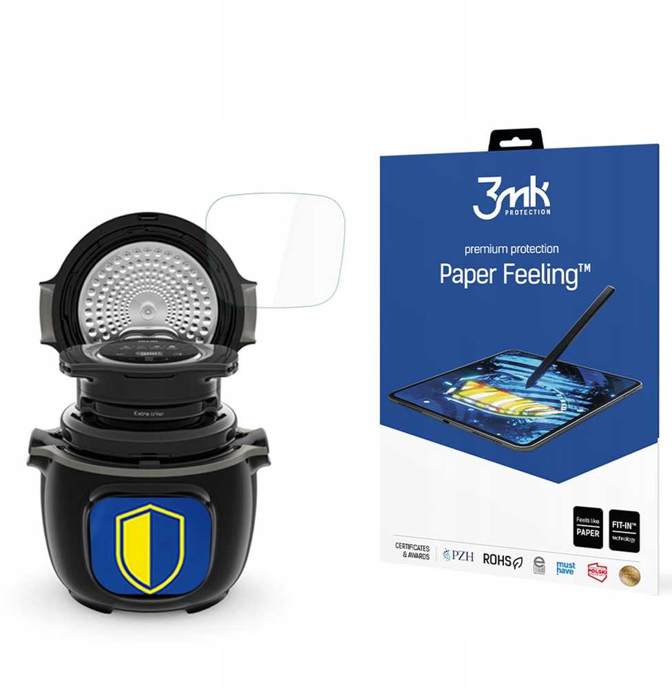 3Mk apsauga Tefal Cook4Me Touch CY9128 / Touch Pro CY9431 - iki 8.3" 3mk popieriaus pojūtis