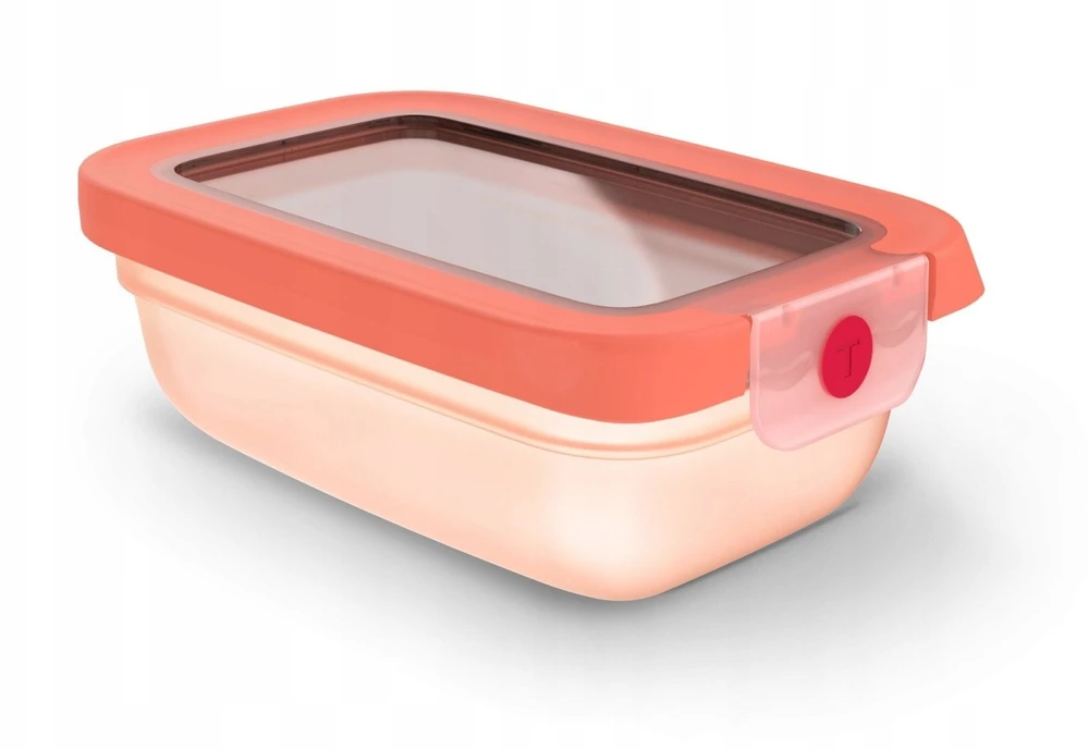 Tefal FOOD BOX 0.5L ONECLICK Oranžinis
