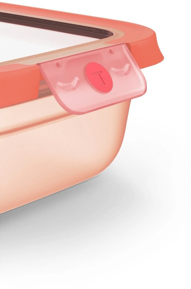 Tefal FOOD BOX 0.5L ONECLICK Oranžinis