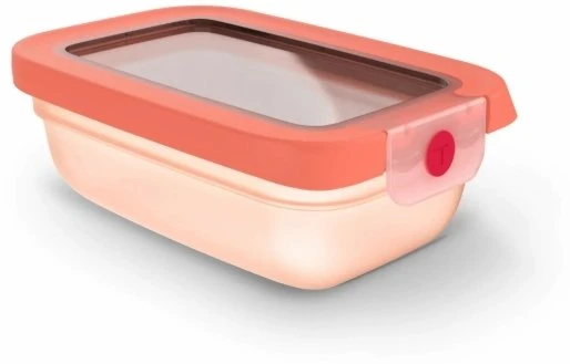 Tefal FOOD BOX 0.75L ONECLICK Oranžinis