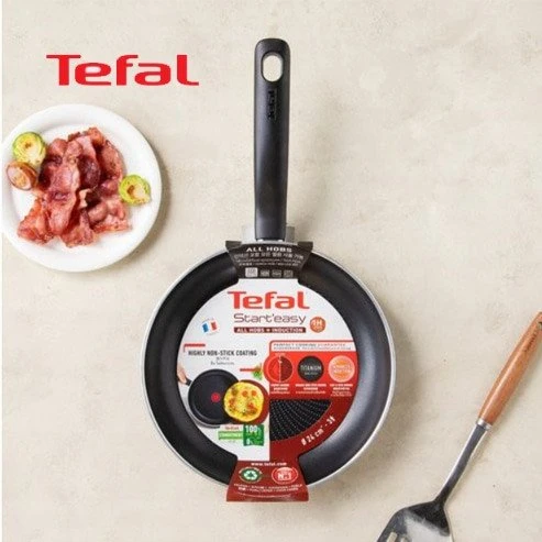 Keptuvė Tefal START EASY, 24 cm, aliuminis
