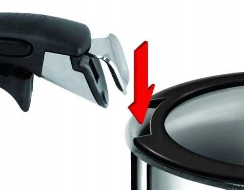 Puodų ir keptuvių rankena Tefal Ingenio L9935102, Pilka
