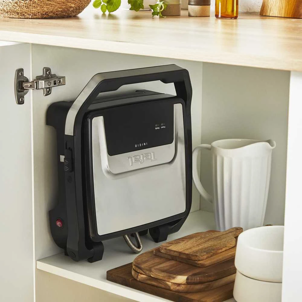 TEFAL Table Grilis | GC271D10 | Grilis | 2000 W | Sidabrinis