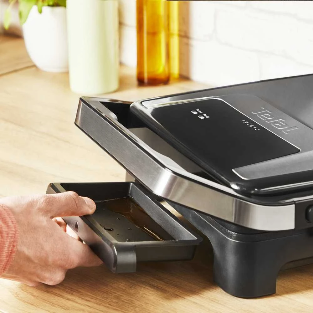 TEFAL Table Grilis | GC271D10 | Grilis | 2000 W | Sidabrinis