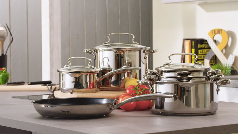 Tefal DUETTO+ G7192255 prikaistuvis Turas Nerūdijančiojo plieno