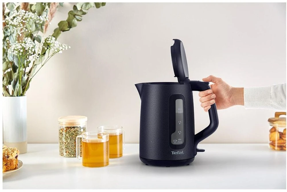 Virdulys Tefal KO2M0810 Morning, 1,7 L, juodas