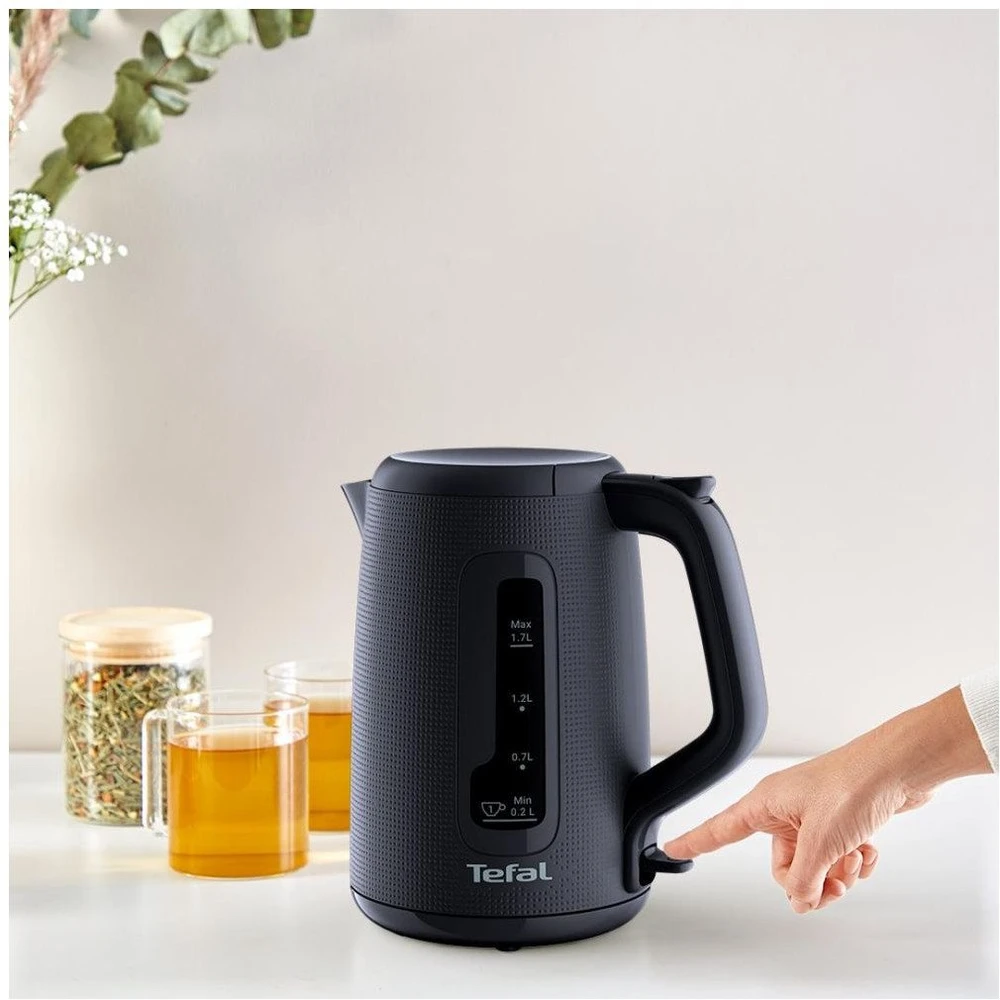 Virdulys Tefal KO2M0810 Morning, 1,7 L, juodas