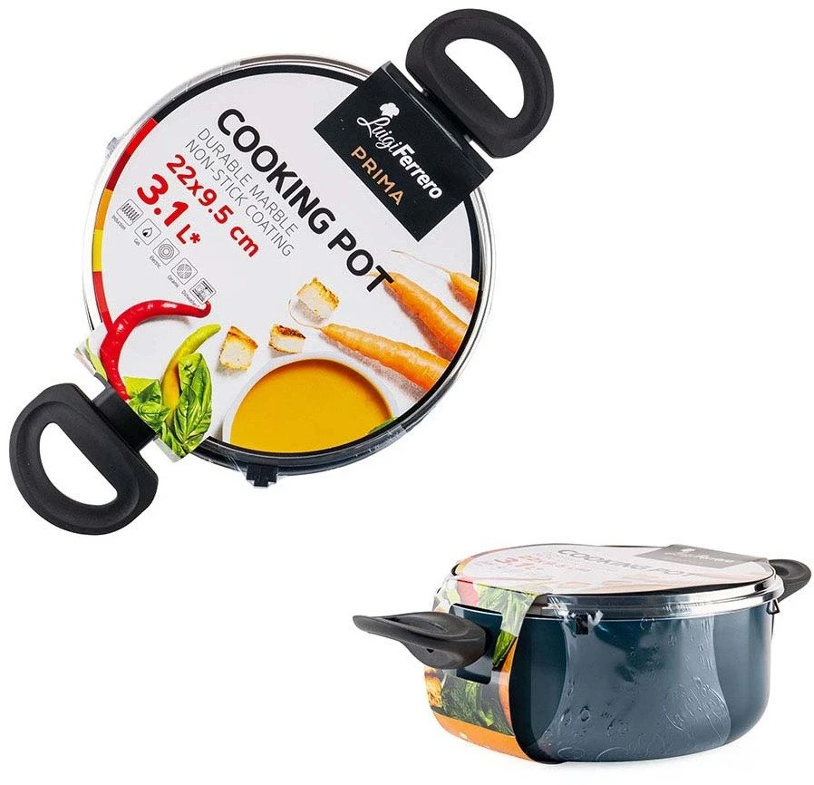 Luigi Ferrero Prima FR-2244 Cooking Puodas 3.1L