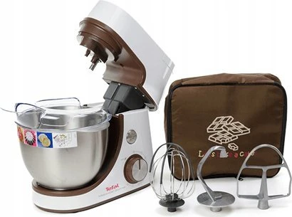 TEFAL | Masterchef Gourmet virtuvinis kombainas | QB51K138 | 1100 W | Greičių skaičius 8 | Bowl capacity 4.6 L | Baltas
