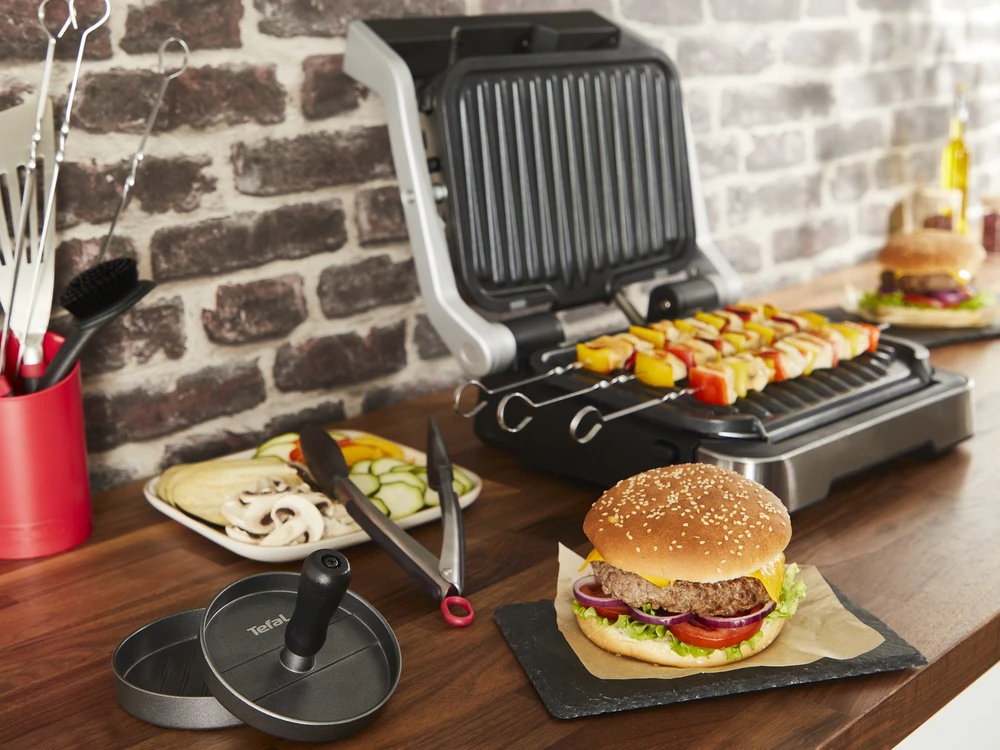 Plakiklis Tefal melna - Burgeru prese