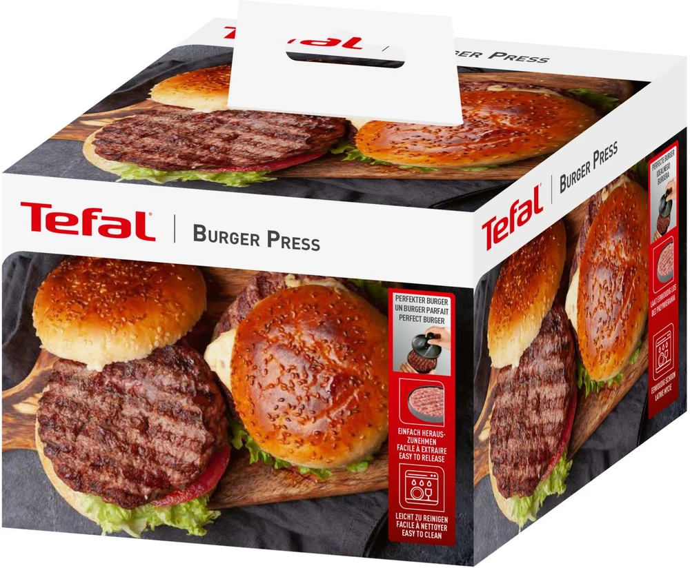 Plakiklis Tefal melna - Burgeru prese