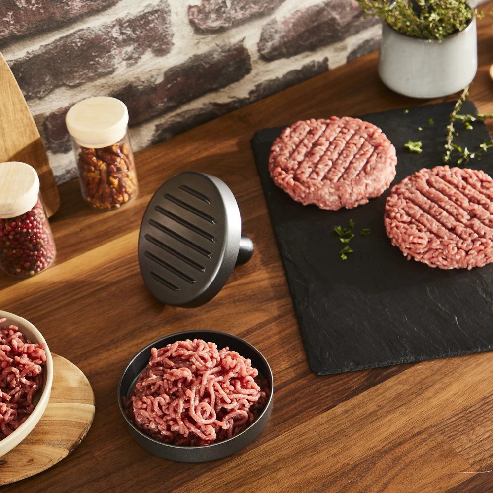 Plakiklis Tefal melna - Burgeru prese