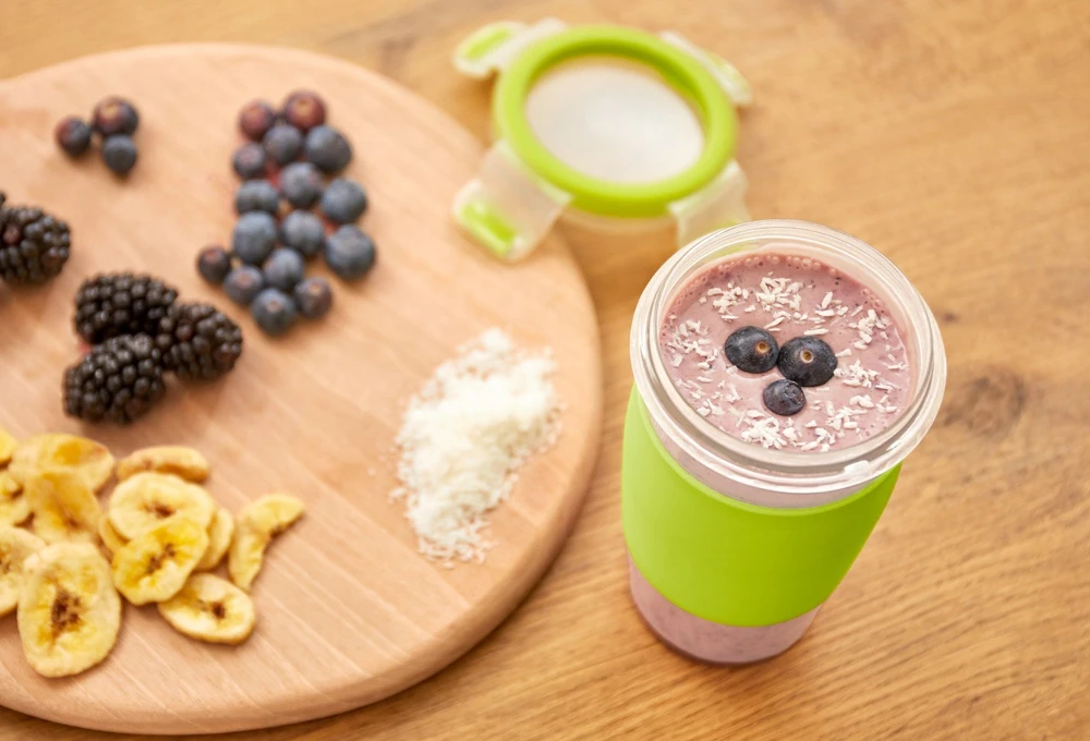 Tefal PIETŲ KONTEINeris TEFAL N1071510 MSEAL & GO SMOOTHIE MG Žalias TEF1