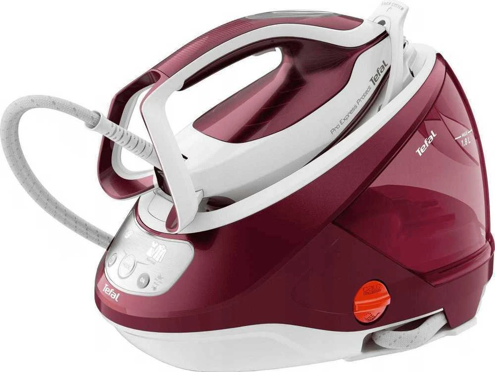 TEFAL | Lyginimo sistema Pro Express Protect | GV9220E0 | 2600 W | 1,8 l | Automatinis išjungimas | Vertikali garų funkcija | Kalkių valymo funkcija | Raudona