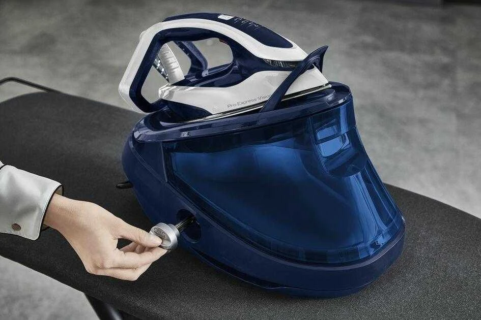 Garų lyginimo stotis Tefal Pro Express GV9812 | 3000 W | 1.2 L | 8.1 bar | Mėlyna