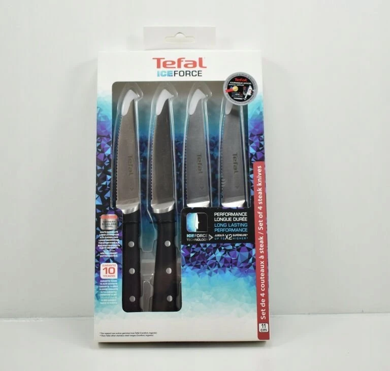 Peilių komplektas Tefal Ice Force K232S414, 4 dalių