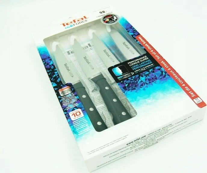 Peilių komplektas Tefal Ice Force K232S414, 4 dalių