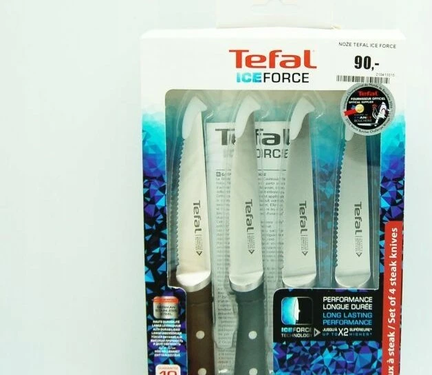 Peilių komplektas Tefal Ice Force K232S414, 4 dalių