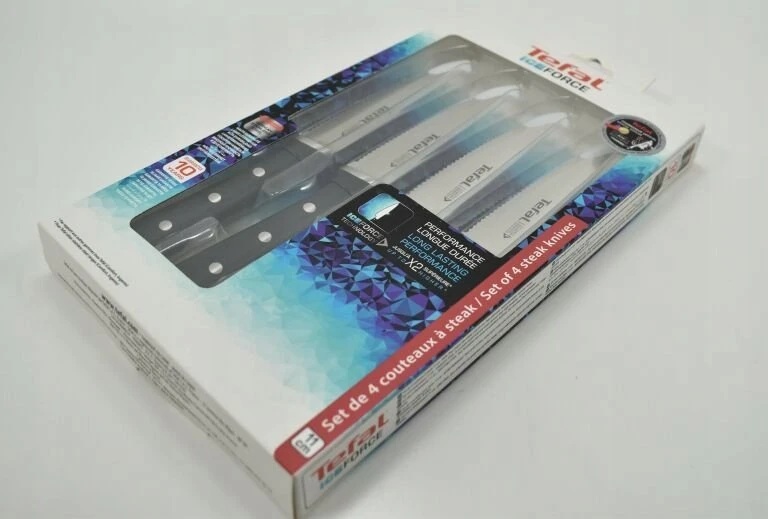 Peilių komplektas Tefal Ice Force K232S414, 4 dalių