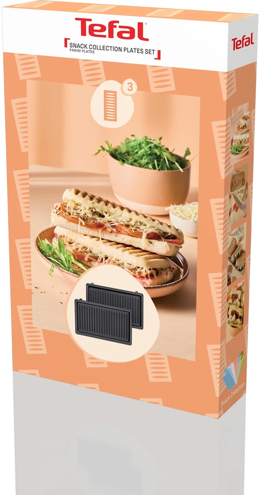 Tefal XA8103F0 2 panini keptuvės | TEFAL