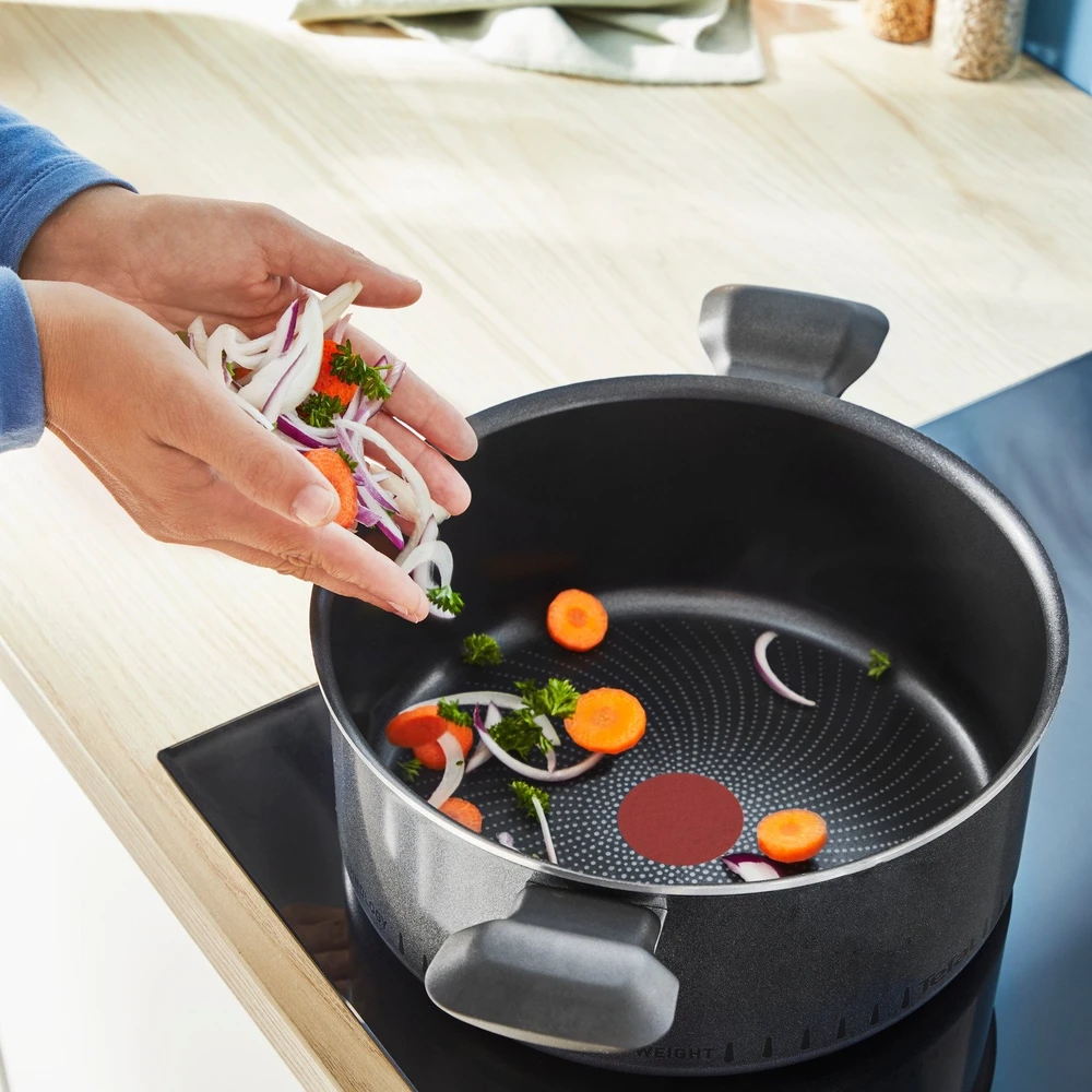 TEFAL puodas | H0567042 | Aliuminis | Dangtelis pridedamas
