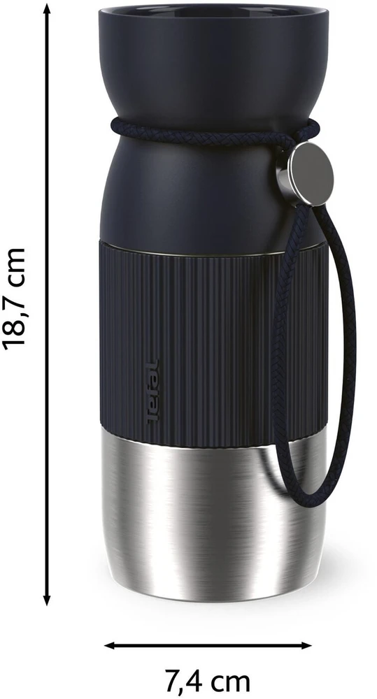 Tefal TERMOSAS 360ML BEYOU Juodas