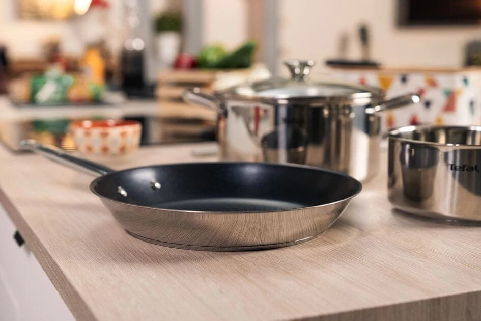 Tefal Keptuvė nelipnia danga COOK EAT B9220604, 28 cm, nerūdijantis plienas