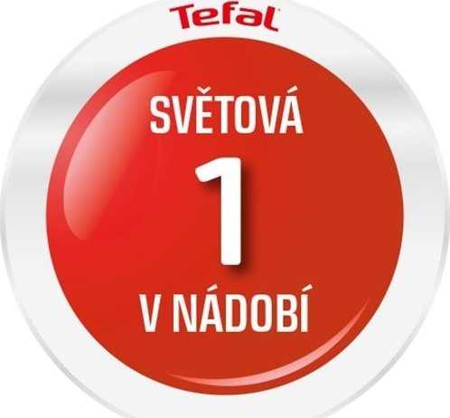 Tefal pan Resist Intense 20cm red/juodas