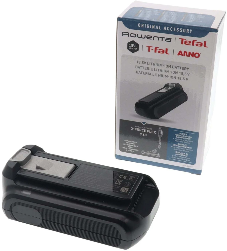 Nuimamas 18V akumuliatorius skirtas X-Force 9.60; Tefal
